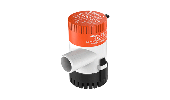 Помпа осушительная 12 В, 1100GPH (4163,5 л/час), SeaFlo