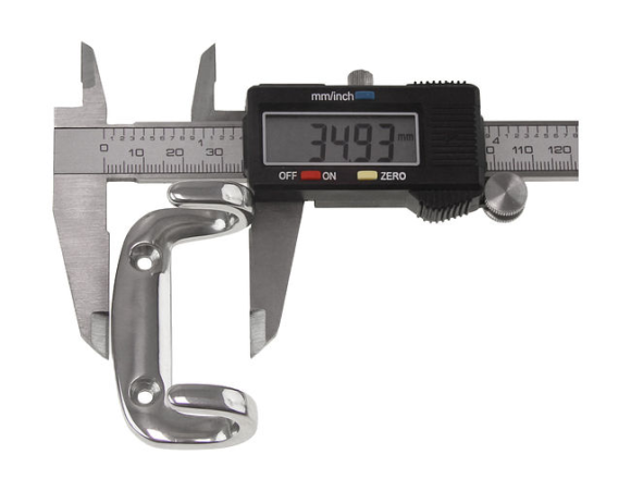 Крючок для одежды 36х65мм сталь Крючок для одежды 36х65мм сталь