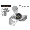 Винт гребной Skipper Ultima для Tohatsu 9.9-18HP нержавеющий, диаметр 9 1/4", шаг 10"