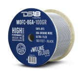 Силовой провод из 100% меди для морского применения 8-GA 30 м. черный MOFC8GA100G, DS18 Силовой провод из 100% меди для морского применения 8-GA 30 м. черный MOFC8GA100G, DS18