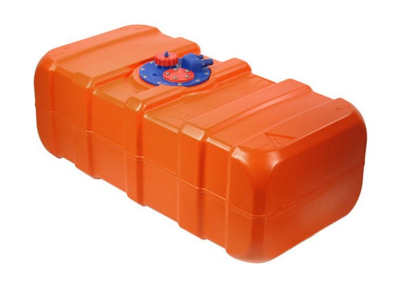 Бак топливный 70 л стационарный, 80х40х28 см