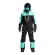 Комбинезон Jethwear Freedom с утеплителем Black/Mint, XL