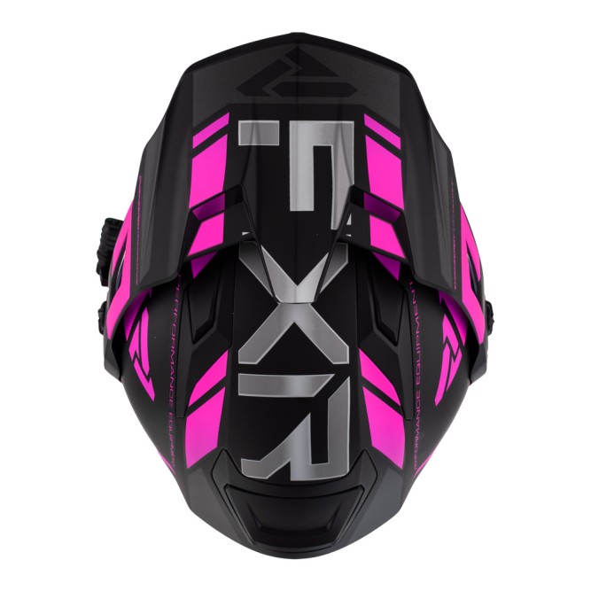 Шлем FXR Maverick X с подогревом Black/Fuchsia, S