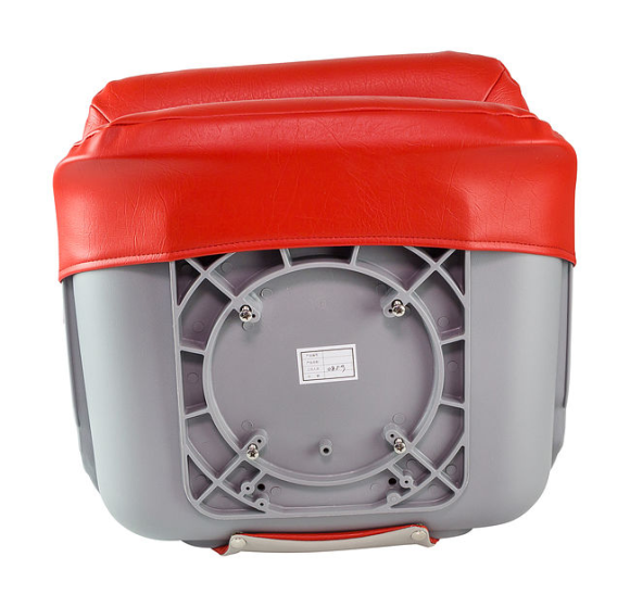 Кресло складное мягкое SKIPPER, цвет серый/красный