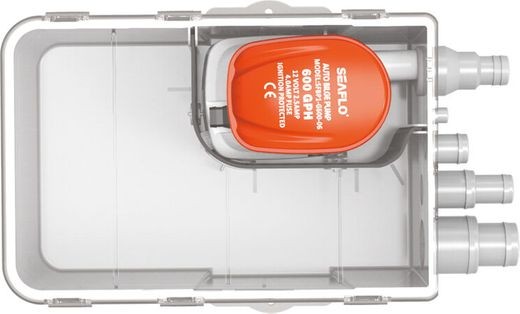 Бак откачки воды из душа 750 GPH, 24 В, SeaFlo