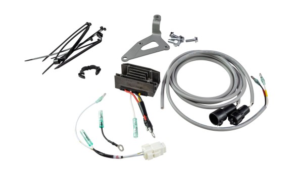 Выпрямитель-регулятор Suzuki DF9.9B/15A/20A, (крепеж + эл.разъем), (ручной стартер)