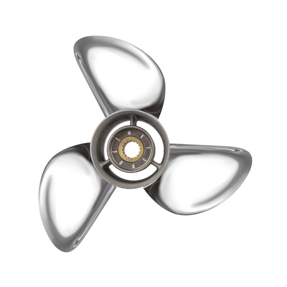 Винт гребной Skipper Ultima для Yamaha 60-140HP нержавеющий, диаметр 13", шаг 17"