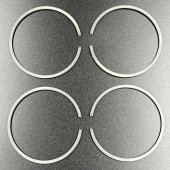 Кольца поршневые, комплект на двигатель Тohatsu 25-30 (STD) (Tohatsu) Кольца поршневые, комплект на двигатель Тohatsu 25-30 (STD) (Tohatsu)