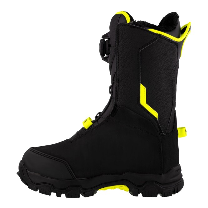 Ботинки FXR Helium BOA с утеплителем Black/Hi Vis, 11
