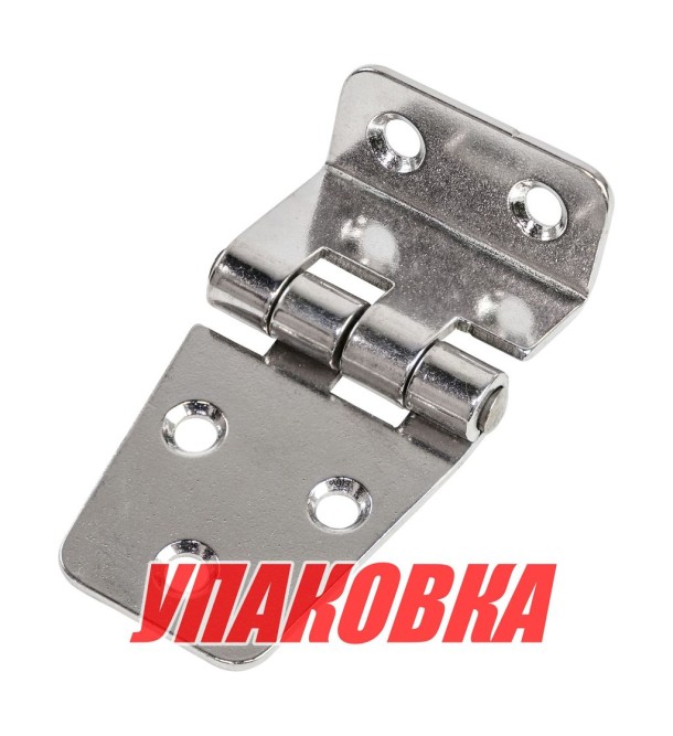 Петля 68х40х2 мм, нержавеющая, Marine Rocket (упаковка из 30 шт.)