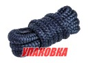 Веревка из полиэстера с огонами для крепления кранца, d10 мм, L2 м, цвет синий (упаковка из 12 шт.)