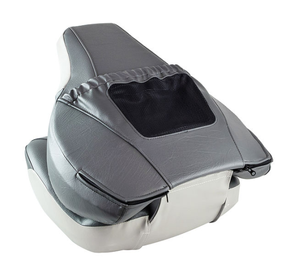 Кресло складное мягкое FISH PRO, серый/темно-серый