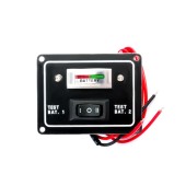 Панель контроля заряда аккумулятора AAA пластик/алюминий