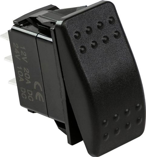 Переключатель двухпозиционный (ON)-ON 12 в/20А 3р