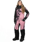 Комбинезон FXR CX F.A.S.T. с утеплителем Black/Dusty Rose, 4