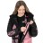 Комбинезон FXR CX F.A.S.T. с утеплителем Black/Dusty Rose, 4