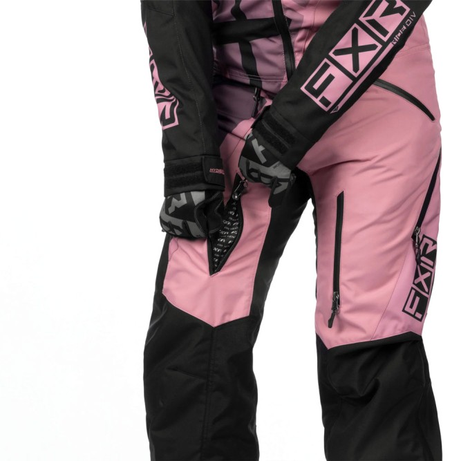 Комбинезон FXR CX F.A.S.T. с утеплителем Black/Dusty Rose, 4