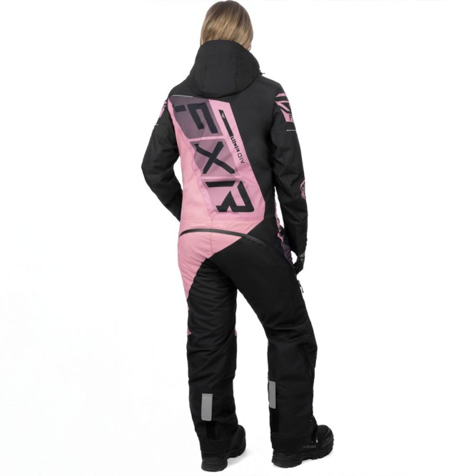 Комбинезон FXR CX F.A.S.T. с утеплителем Black/Dusty Rose, 4