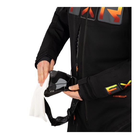 Комбинезон FXR Maverick F.A.S.T. с утеплителем Black/Inferno, XL