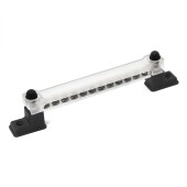 Клемма электромонтажная M4×12 одинарная 150А/48В с крышкой NEKEKE