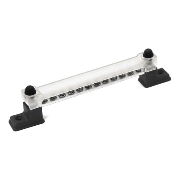 Клемма электромонтажная M4×12 одинарная 150А/48В с крышкой NEKEKE Клемма электромонтажная M4×12 одинарная 150А/48В с крышкой NEKEKE