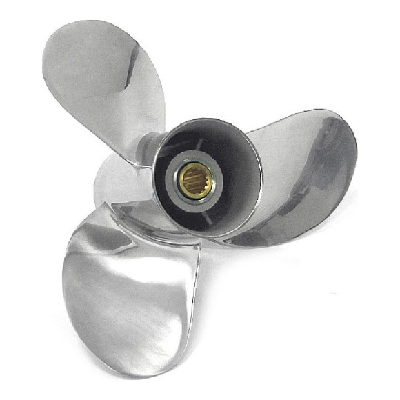 Винт гребной Skipper Ultima для Tohatsu 9.9-18HP нержавеющий, диаметр 9,25", шаг 9"
