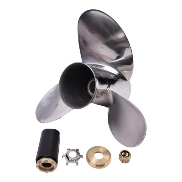 Винт гребной  Skipper для Mercury 90-300HP нержавеющий, диаметр - 16", шаг 21"