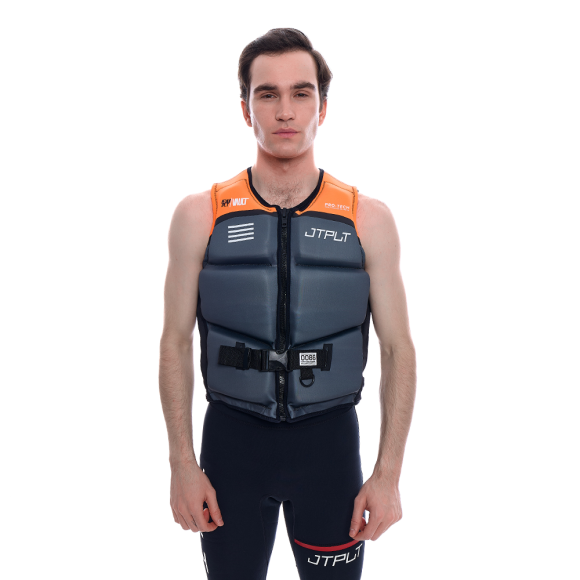 Жилет спасательный JetPilot RX Vault Protech F/E Eco Vest Char/Orange, S Жилет спасательный JetPilot RX Vault Protech F/E Eco Vest Char/Orange, S