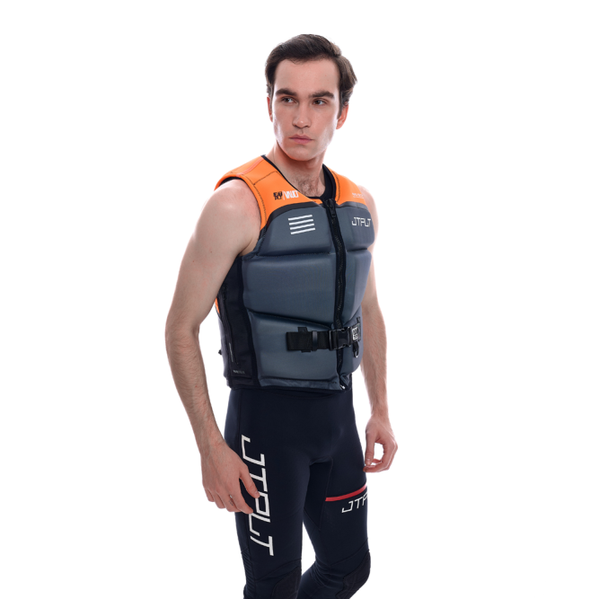 Жилет спасательный JetPilot RX Vault Protech F/E Eco Vest Char/Orange, S