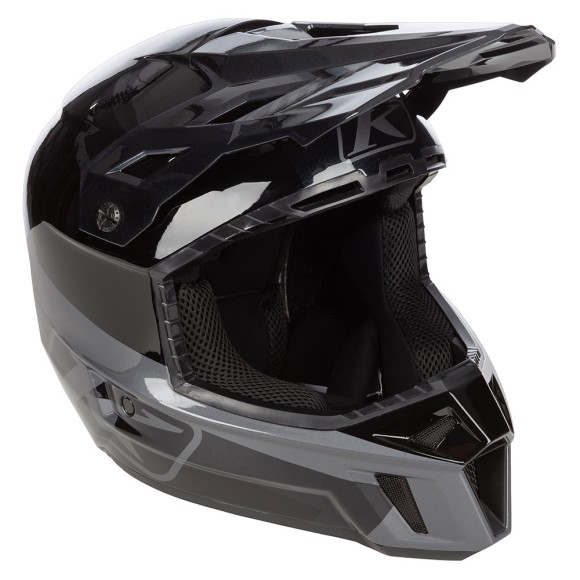 Шлем Klim F3 без подогрева Elevate Black/Asphalt, MD