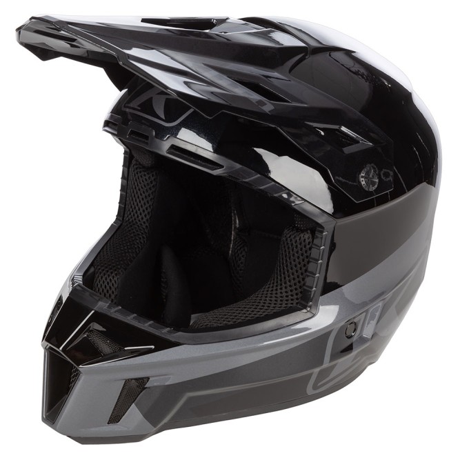 Шлем Klim F3 без подогрева Elevate Black/Asphalt, MD