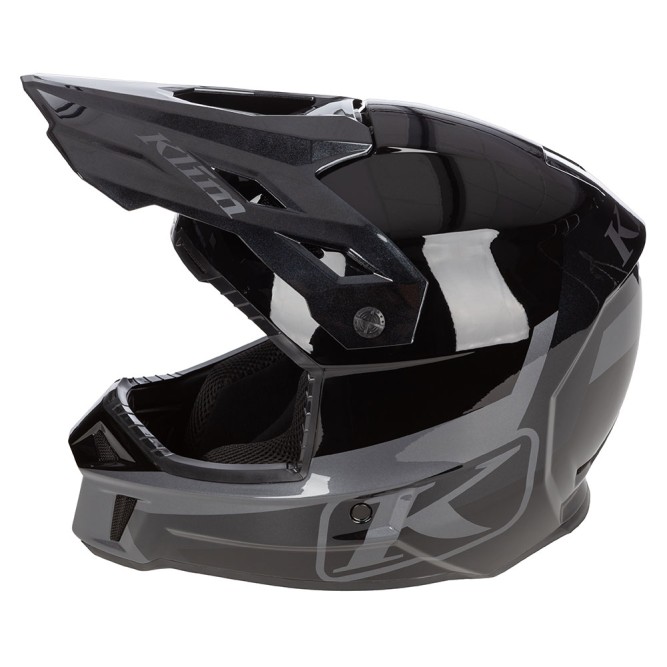 Шлем Klim F3 без подогрева Elevate Black/Asphalt, MD