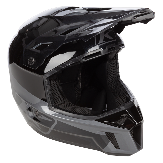 Шлем Klim F3 без подогрева Elevate Black/Asphalt, MD