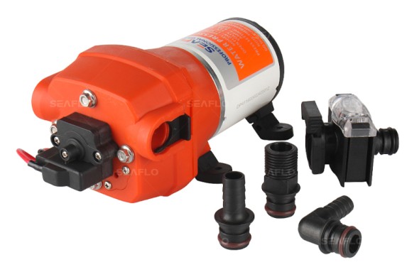 Четырехкамерный мембранный насос 41 SERIES 10 л/мин, 24В (Быстросъемные фитинги) Четырехкамерный мембранный насос 41 SERIES 10 л/мин, 24В (Быстросъемные фитинги)