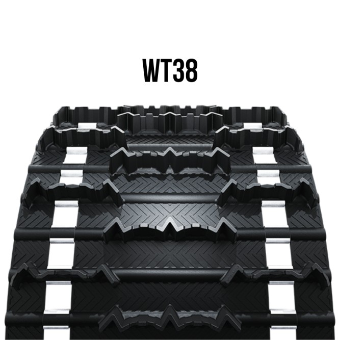 Гусеница для снегохода WT 38 (154х20х1.5) шаг 2.86 (8 рядов) (YAMAHA VK540 IV/V; VK10 PROFFESIONAL I