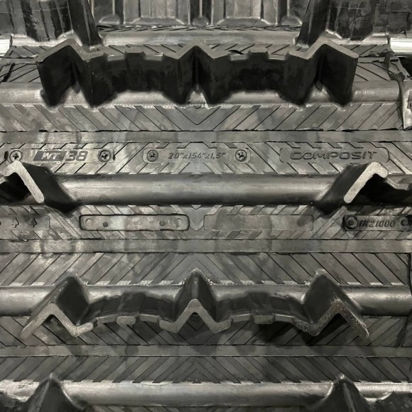 Гусеница для снегохода WT 38 (154х20х1.5) шаг 2.86 (8 рядов) (YAMAHA VK540 IV/V; VK10 PROFFESIONAL I