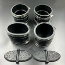Комплект гофр выхлопа+заслонка Mercruiser V6-V8 ( 32-14358T-32-44348T)  (JSP)