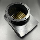 Водозаборник Большая серия 1332 с крыльями ( черный ) ( VEZDEHOD )