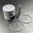 Поршневой комплект Mikatsu/Hidea 20 (62mm) STD (YUELANG)