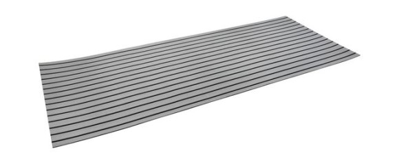 Покрытие палубное EVA, 2400х900х6мм, самоклеящееся, светло-серое, тип "A", упаковка 2 шт, Marine Rocket