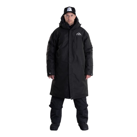 Пальто Jethwear PIT COAT с утеплителем Black/Grey, XXL