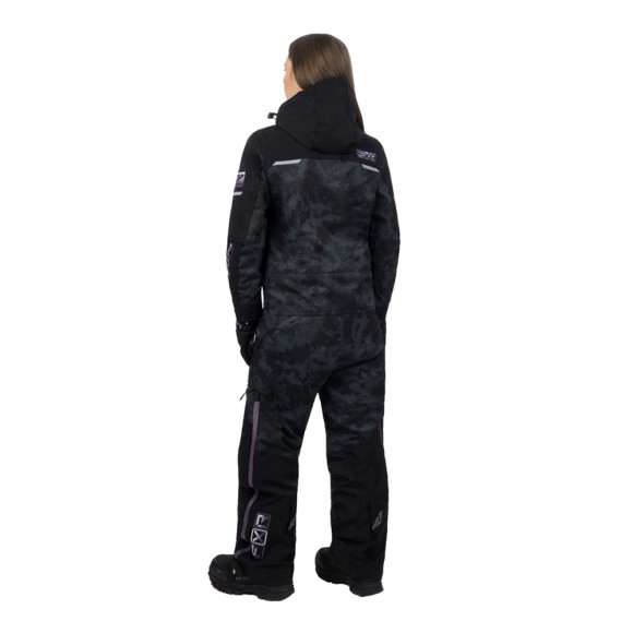 Комбинезон FXR Maverick F.A.S.T. с утеплителем Black Camo/Muted Grape Fade, 6 Комбинезон FXR Maverick F.A.S.T. с утеплителем Black Camo/Muted Grape Fade, 6