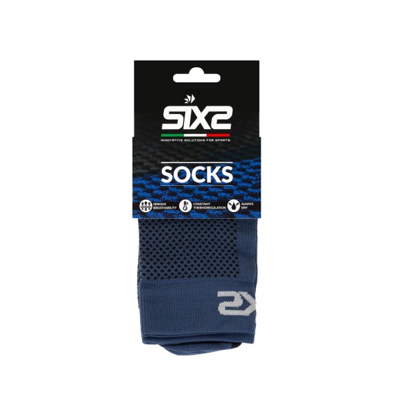 Носки SIXS P200 Avio/Black, 44/47 Носки SIXS P200 Avio/Black, 44/47