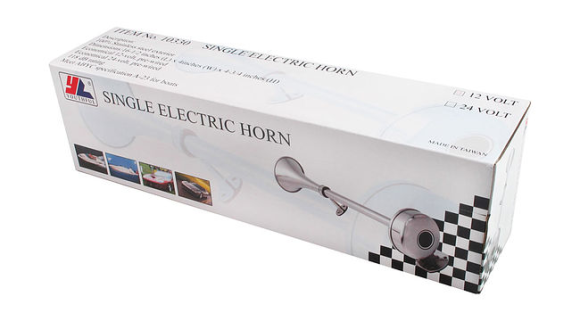 Сигнал звуковой одинарный, 12 В 16"L