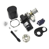 Лебедка якорная CL-P с барабаном, 1000Вт, 24В, цепь 8мм