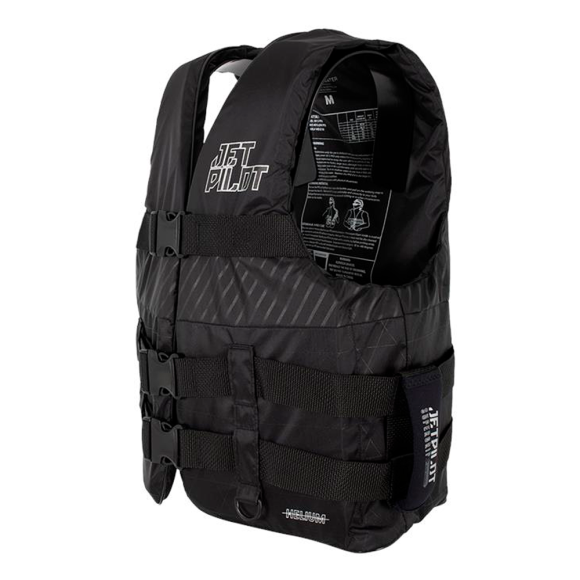 Жилет страховочный JetPilot Helium F/E Nylon Vest Black/Black, 4XL