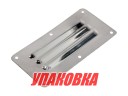 Решетка воздухозаборника 127х66 мм, Marine Rocket (упаковка из 10 шт.)