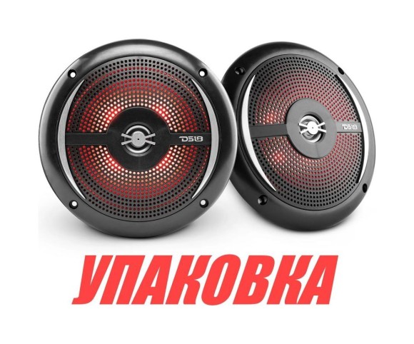 Морская акустика тонкая RGB 6.5 NXL-6SL/BK, DS18 (упаковка из 6 шт.)