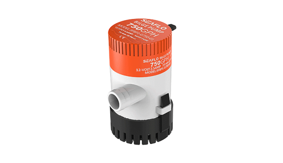 Помпа осушительная 12 В, 750GPH (2838,75 л/час), SeaFlo Помпа осушительная 12 В, 750GPH (2838,75 л/час), SeaFlo