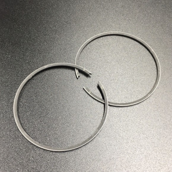 Кольца поршневые, комплект на один поршень Suzuki DT9.9-15 (толщина 1.5mm) (0.50mm) (Omax)